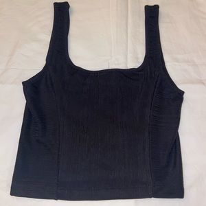 Urban Outfitters Ribbed Square Neck Tank Top